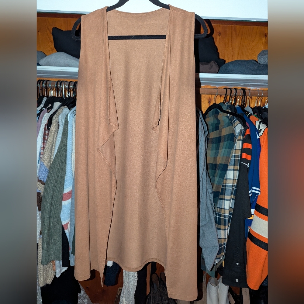 Suede Vest